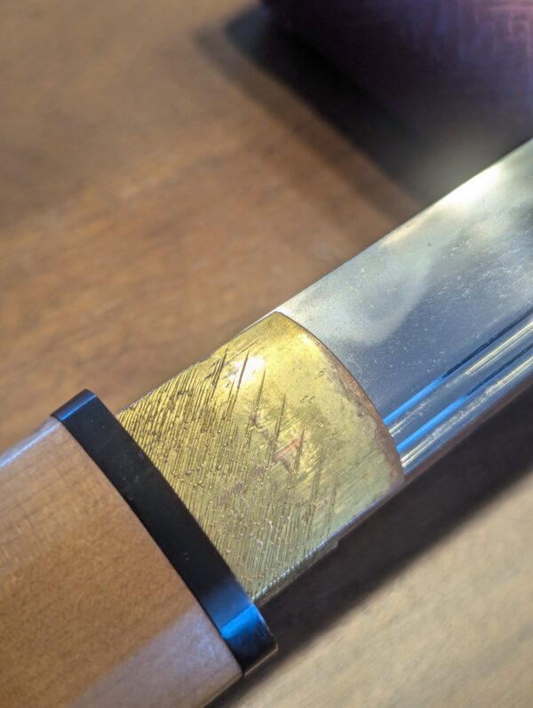 Kaga Kanewaka katana in shirasaya - Image 9