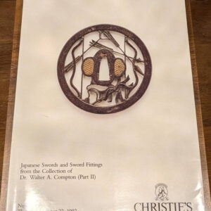 Japanese Swords and Sword Fittings from the Collection of Dr. Walter A. Compton Part II