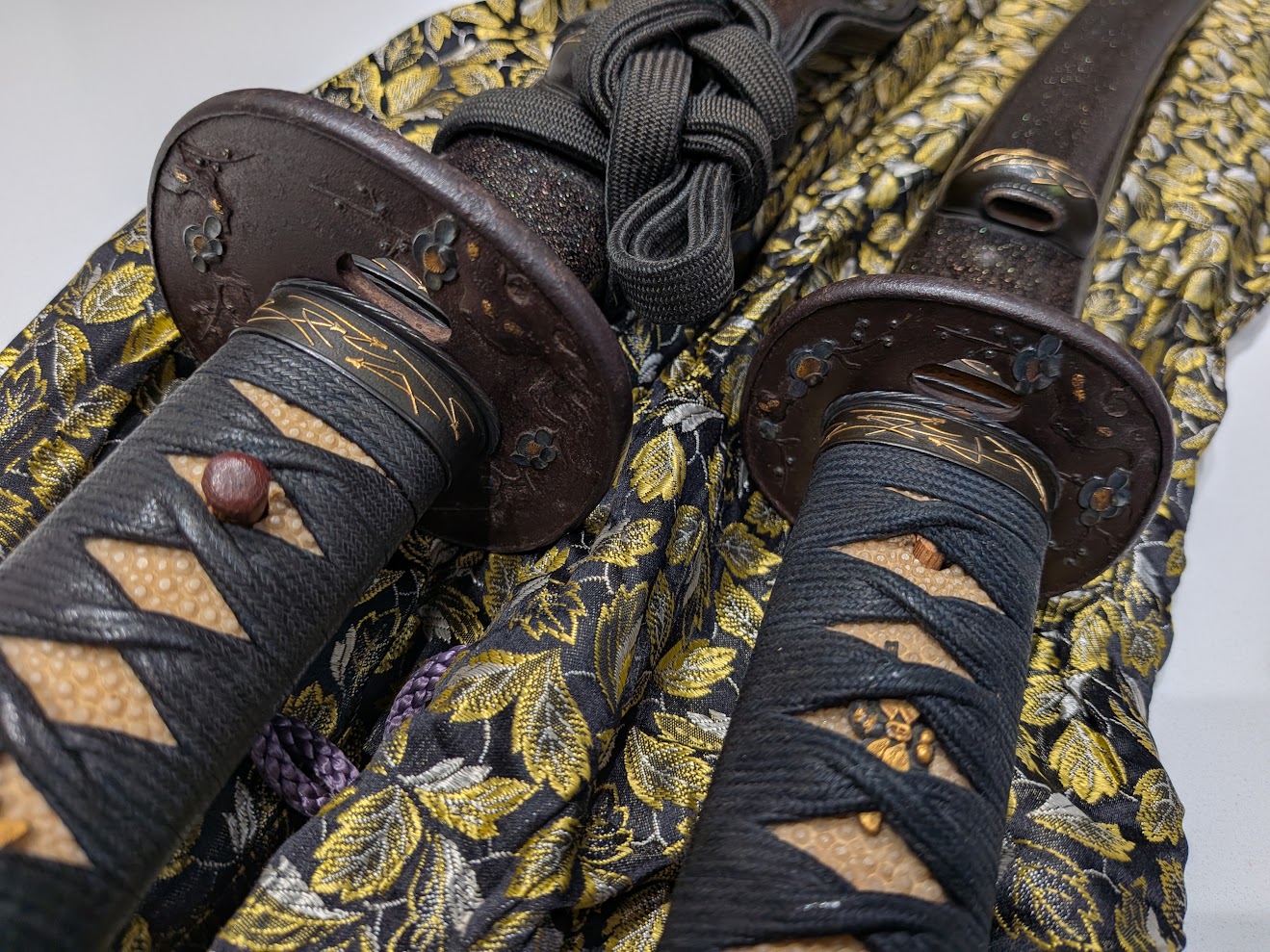 Kinpunmei daisho by Motooki in fine issaku daisho koshirae