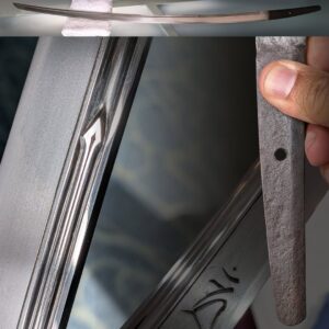 Chikushi Ryokai katana in shirasaya
