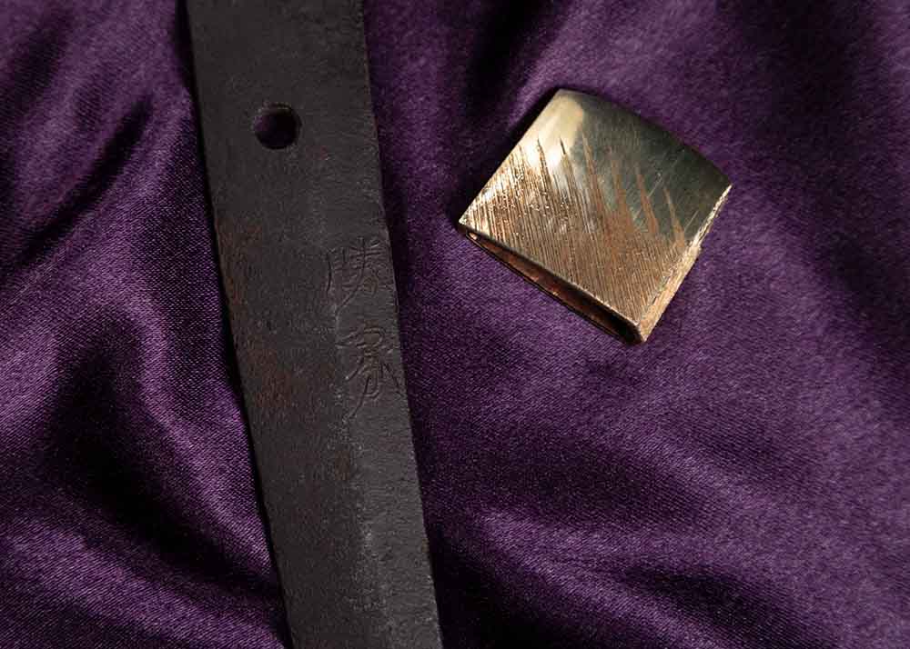 Koto katana by Katsuie in koshirae - Image 4