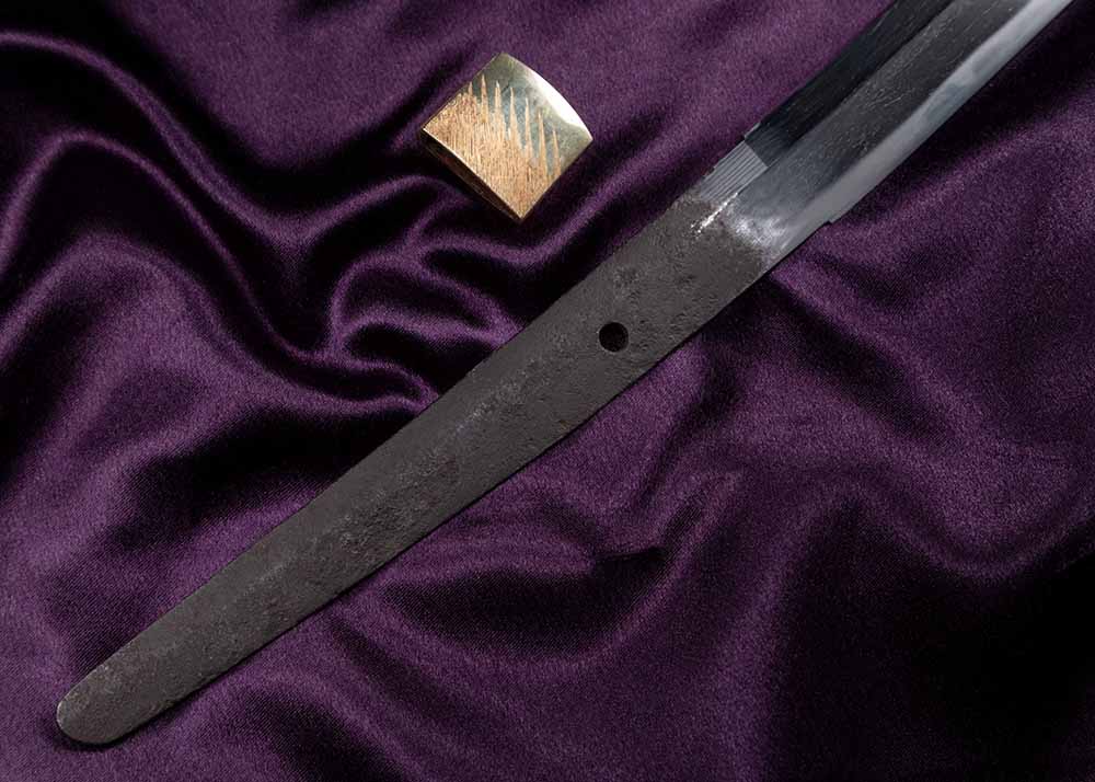 Koto katana by Katsuie in koshirae - Image 7