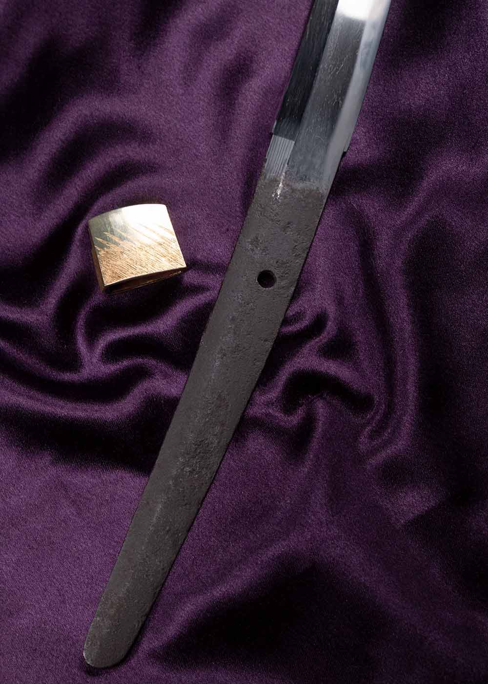 Koto katana by Katsuie in koshirae - Image 8