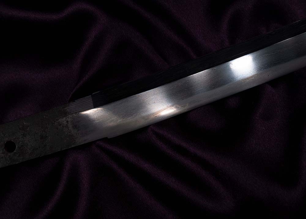 Koto katana by Katsuie in koshirae - Image 9