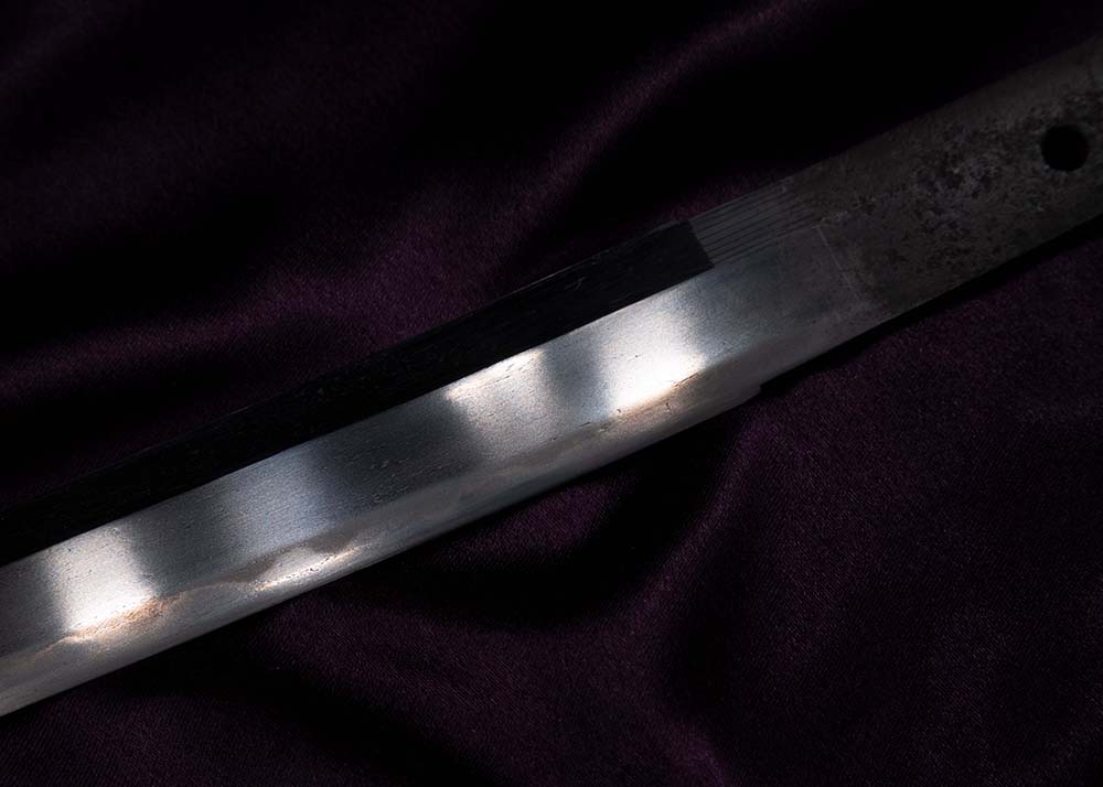 Koto katana by Katsuie in koshirae - Image 32